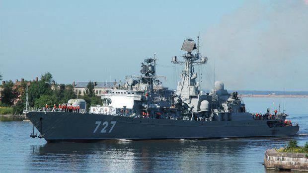 patrulje skipet Yaroslav den vise i Russland 