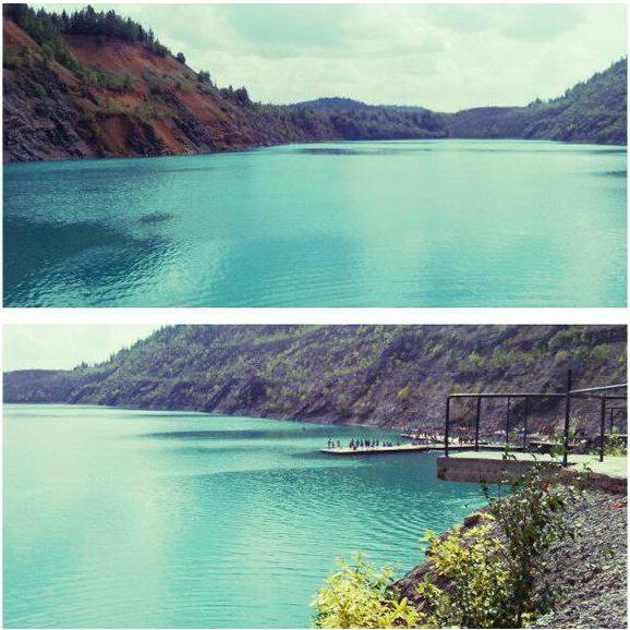 Rekreasjon på innsjøene i Russland: Blue Lake Samara Region og Blue Lake Perm Region