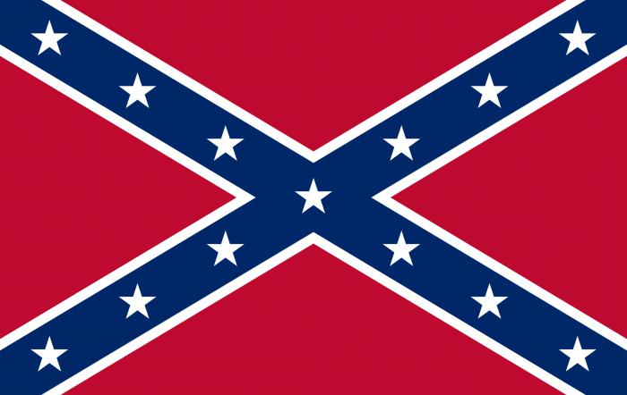 Amerikanske flagg - moderne og konføderale
